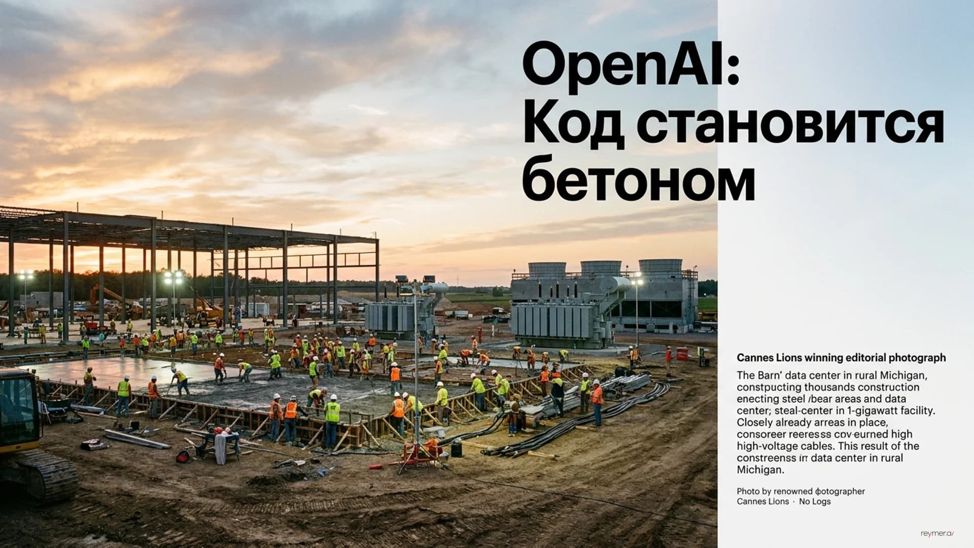 OpenAI начинает строительство гигаваттного дата-центра в Мичигане в рамках проекта Stargate