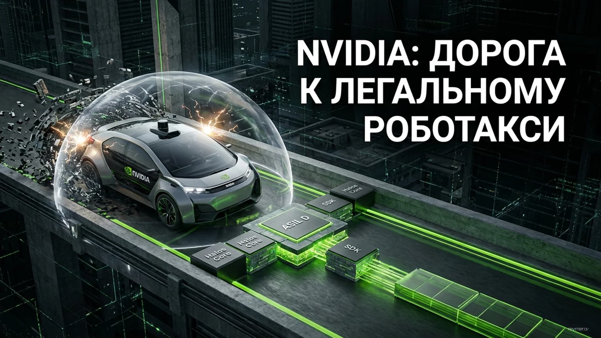 NVIDIA представила Halos OS: стандартизация безопасности для запуска роботакси