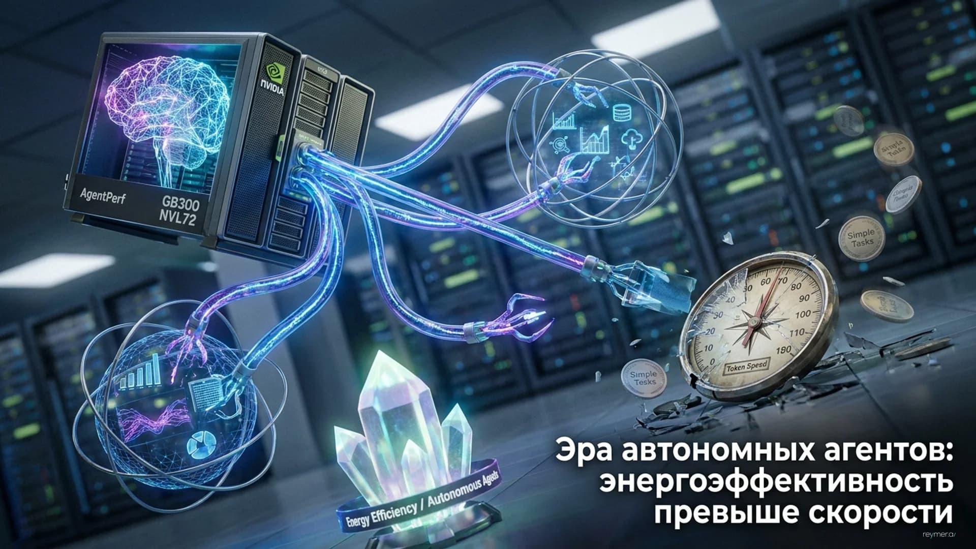 Архитектура Blackwell показала 20-кратный рост эффективности в тестах агентного ИИ