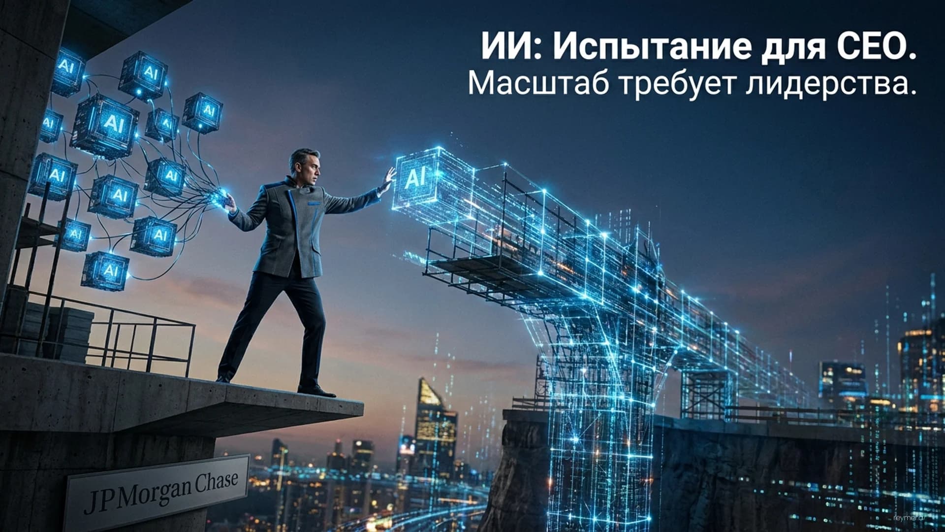 Трансформация бизнеса через ИИ: почему успех зависит от генерального директора