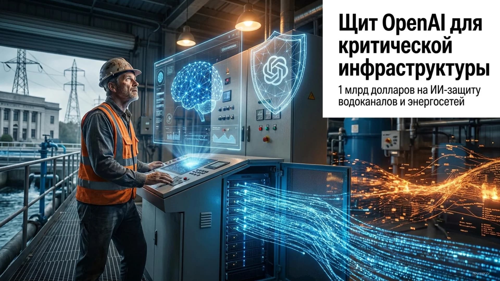 OpenAI выделяет 1 млрд долларов на киберзащиту критической инфраструктуры с помощью ИИ