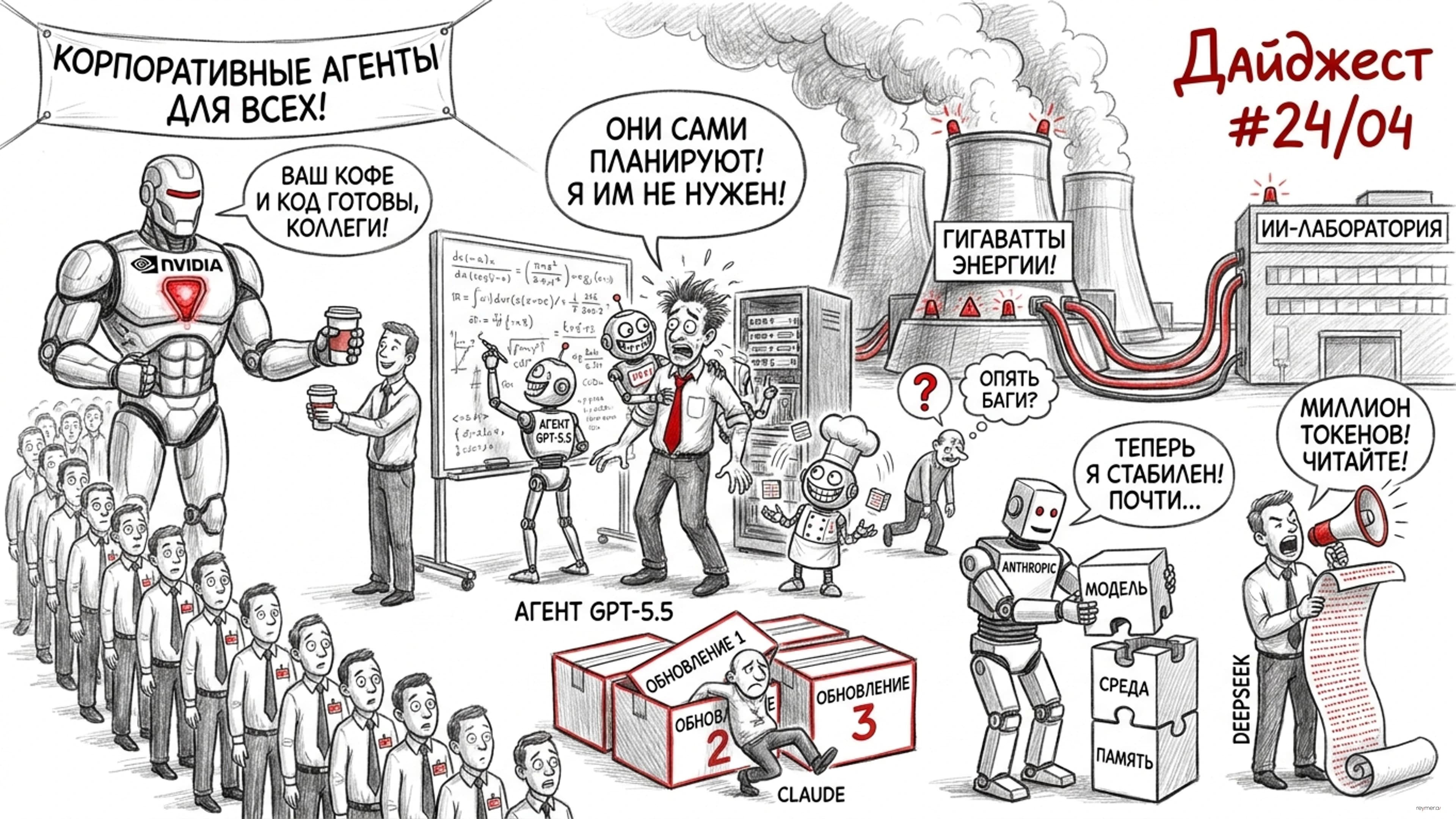 Автономные агенты и гигаваттные масштабы: новый этап развития ИИ