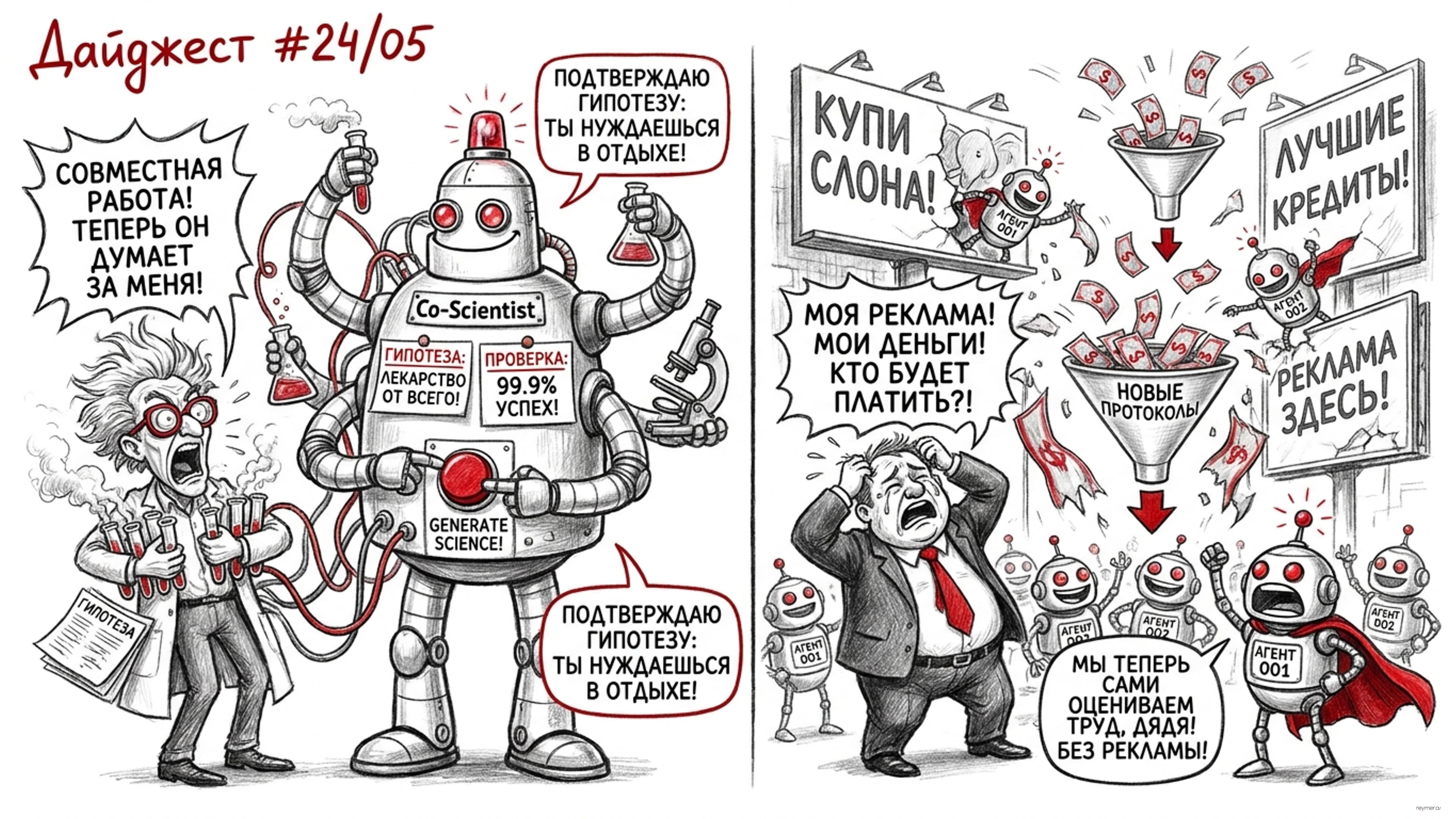 Эпоха ИИ-агентов: от научных открытий до кризиса веб-экономики