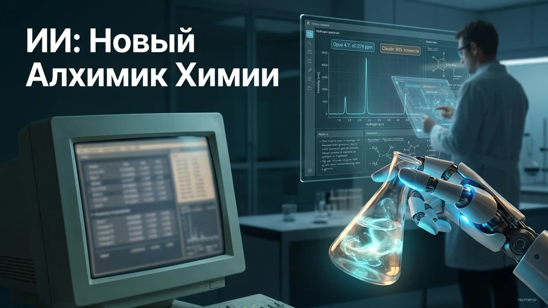 Модели Claude осваивают химию: анализ спектров ЯМР на уровне специализированного ПО