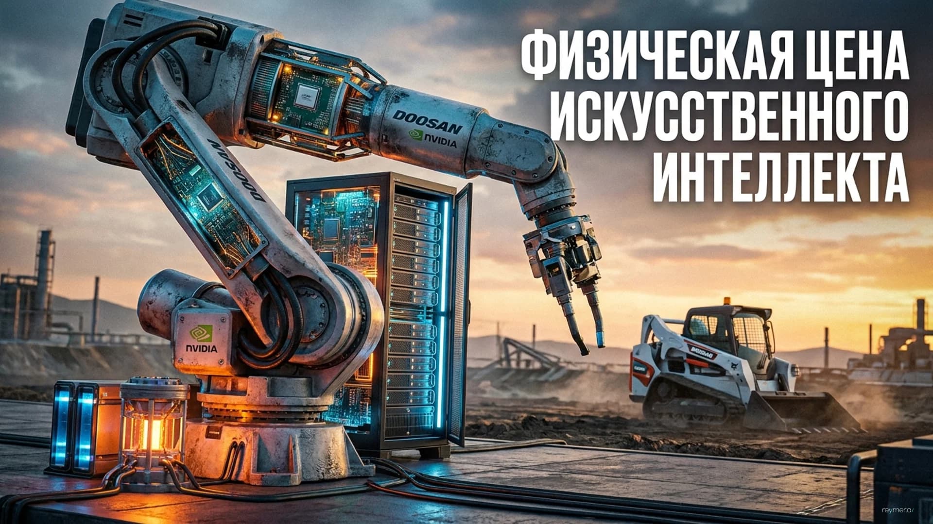 Инфраструктура для физического ИИ: совместные проекты Doosan и NVIDIA в робототехнике и энергетике
