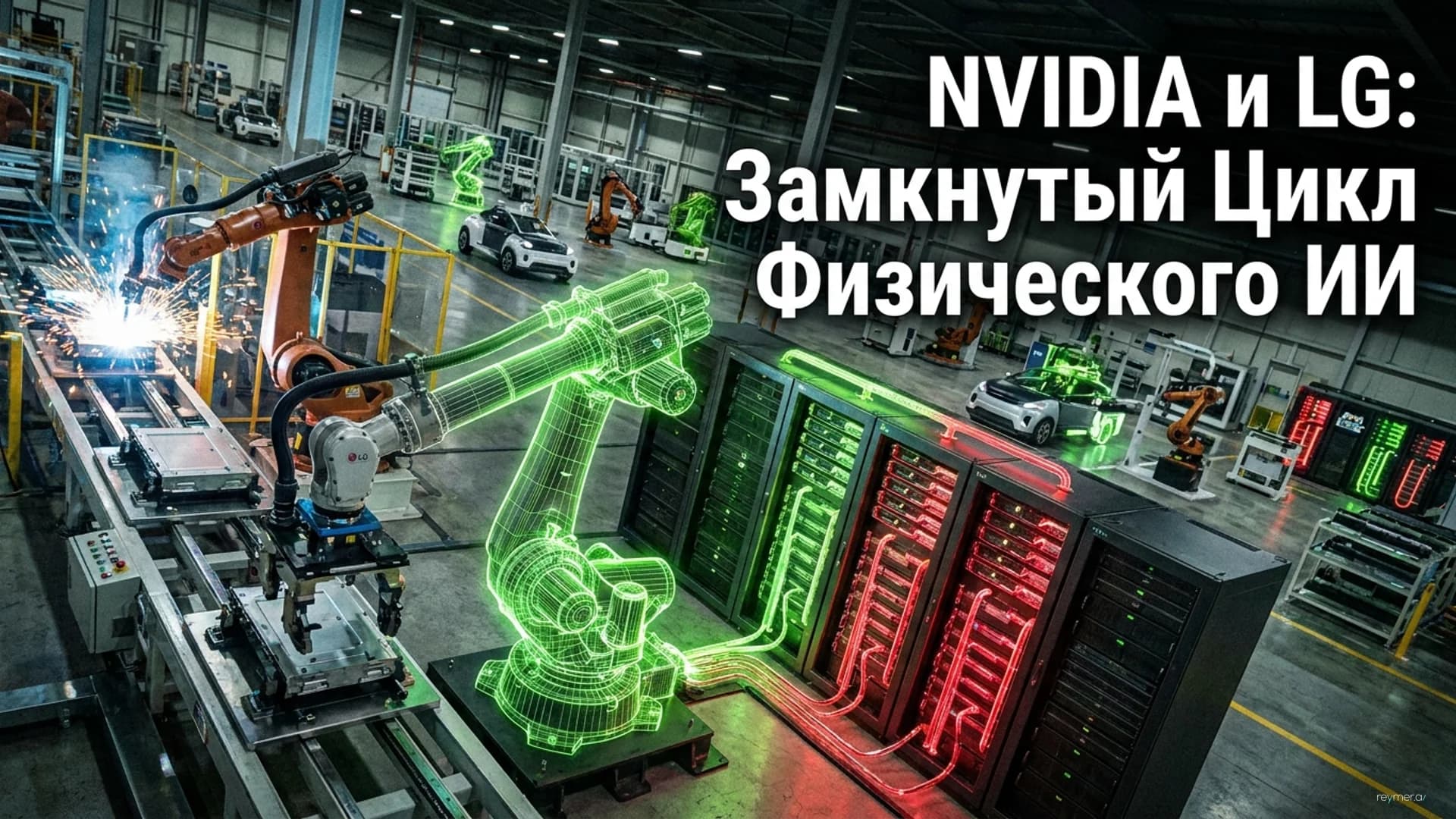 NVIDIA и LG Group создают ИИ-фабрику для развития физического ИИ и робототехники