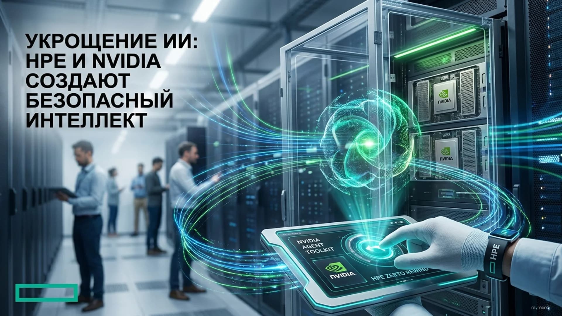 HPE и NVIDIA адаптируют корпоративную инфраструктуру для автономных ИИ-агентов