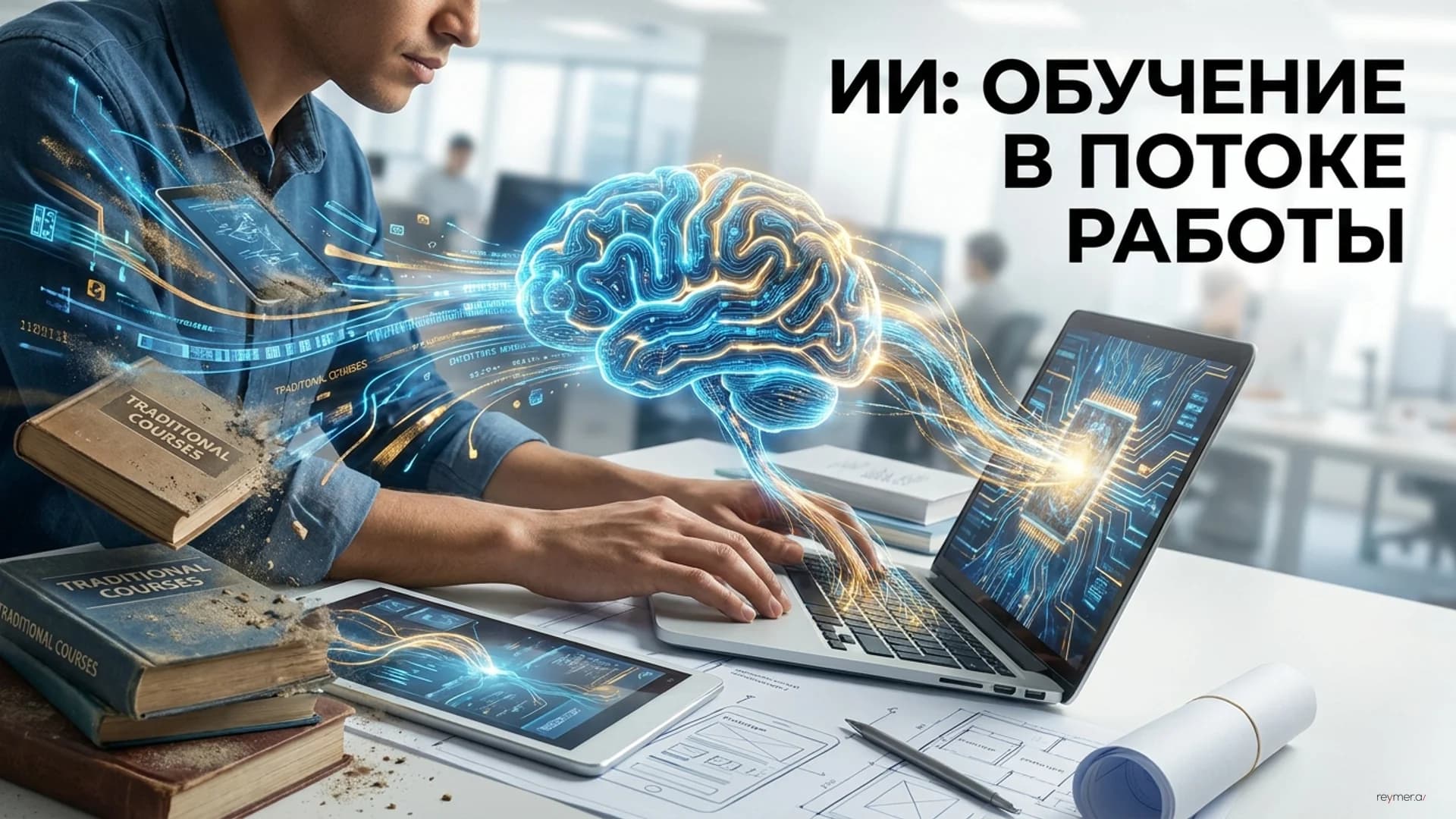 Как нейросети меняют корпоративное обучение: переход от теории к практике на рабочем месте