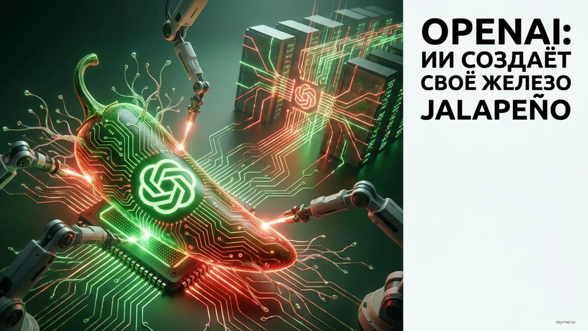 OpenAI и Broadcom представили Jalapeño: собственный чип для вывода больших языковых моделей