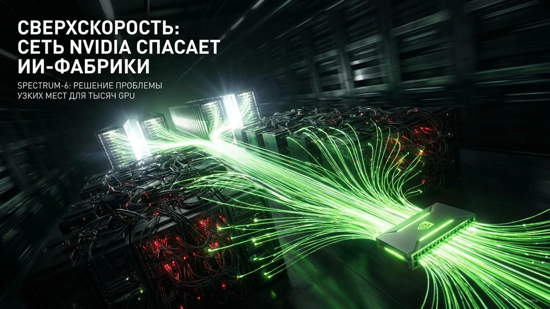 Коммутатор NVIDIA Spectrum-6: как решается проблема сетевых узких мест в гигамасштабных ИИ-фабриках
