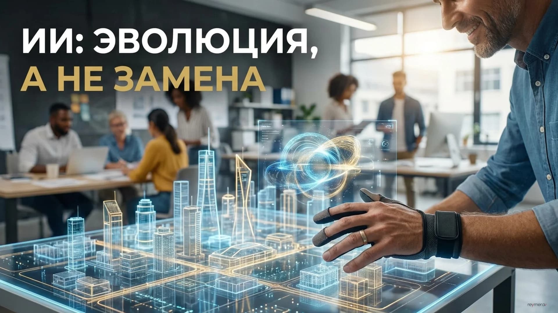 Искусственный интеллект трансформирует рабочие процессы, а не уничтожает профессии