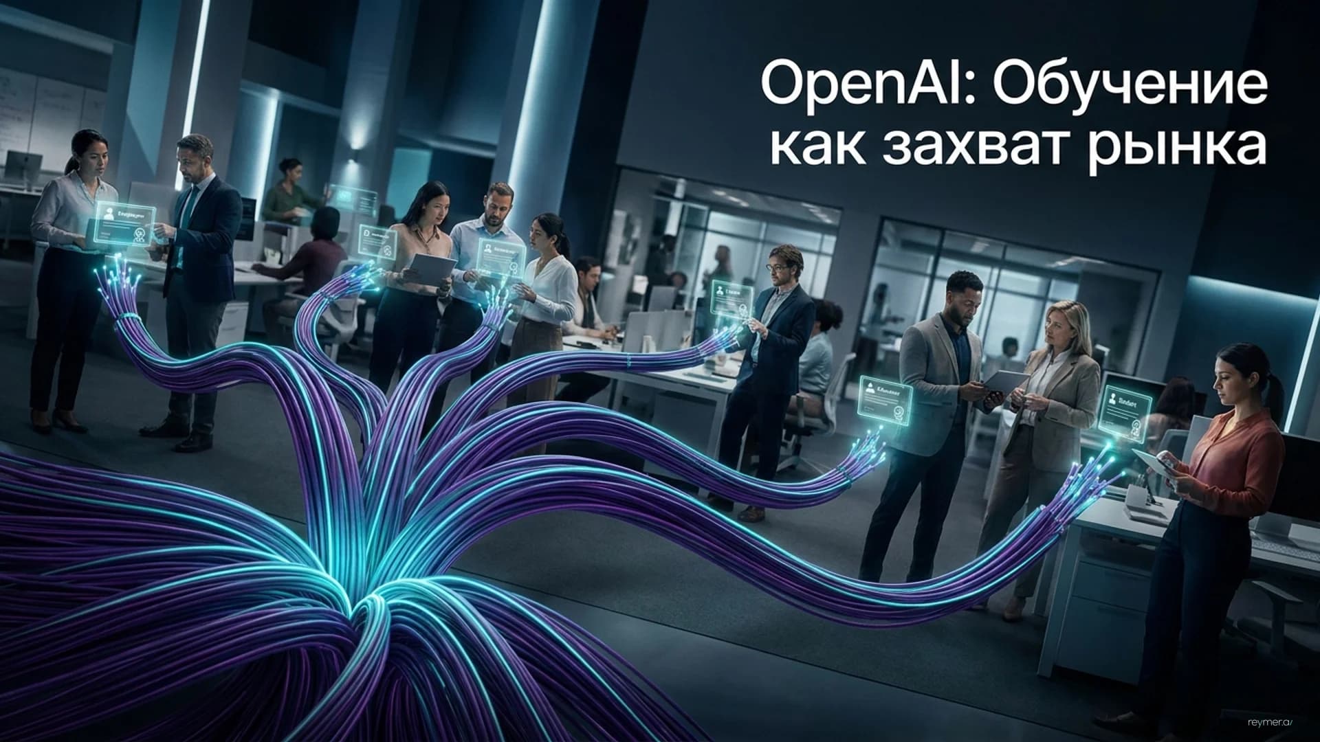 Новые образовательные маршруты OpenAI: как компания обучает рынок работе с нейросетями