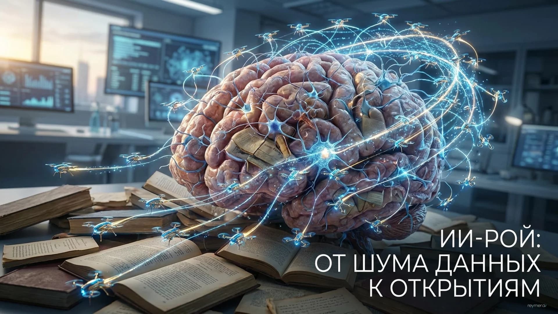 Распределенные ИИ-агенты в биологии: анализ миллионов клеток мозга за 32 минуты