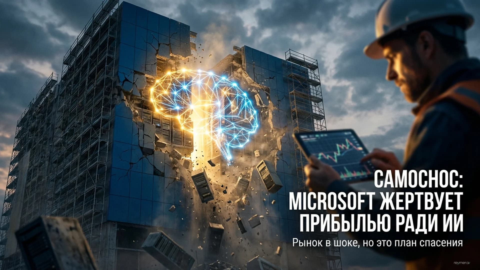 Кризис SaaS-индустрии и трансформация Microsoft под давлением ИИ