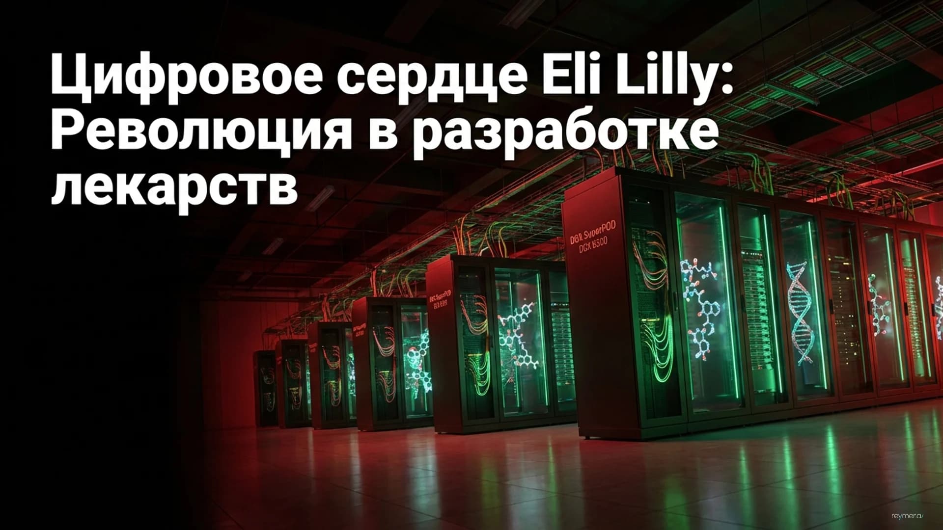 Фармацевтический гигант Lilly запускает собственный суперкомпьютер на базе NVIDIA Blackwell