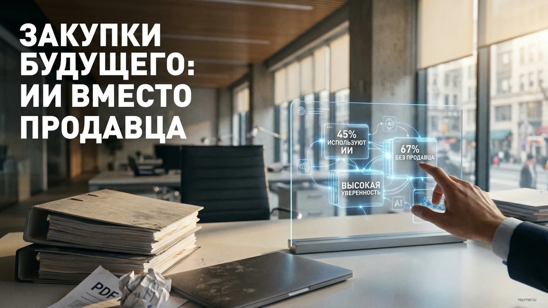 Сдвиг в B2B-продажах: 67% покупателей выбирают автономность и использование ИИ