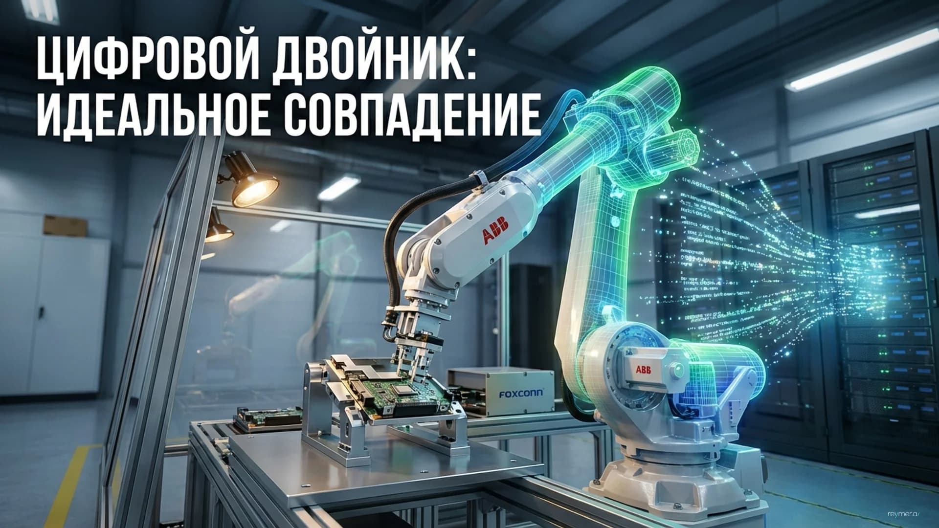 Слияние виртуального и реального: ABB Robotics и NVIDIA решают проблему физического ИИ