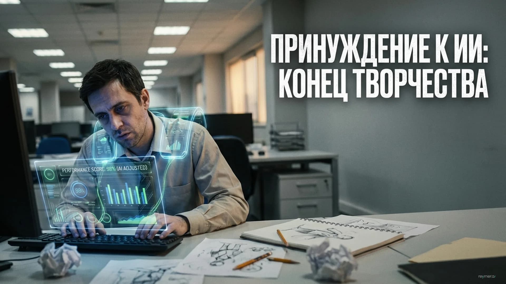 Принудительное внедрение ИИ: как корпорации связывают использование нейросетей с оценкой сотрудников
