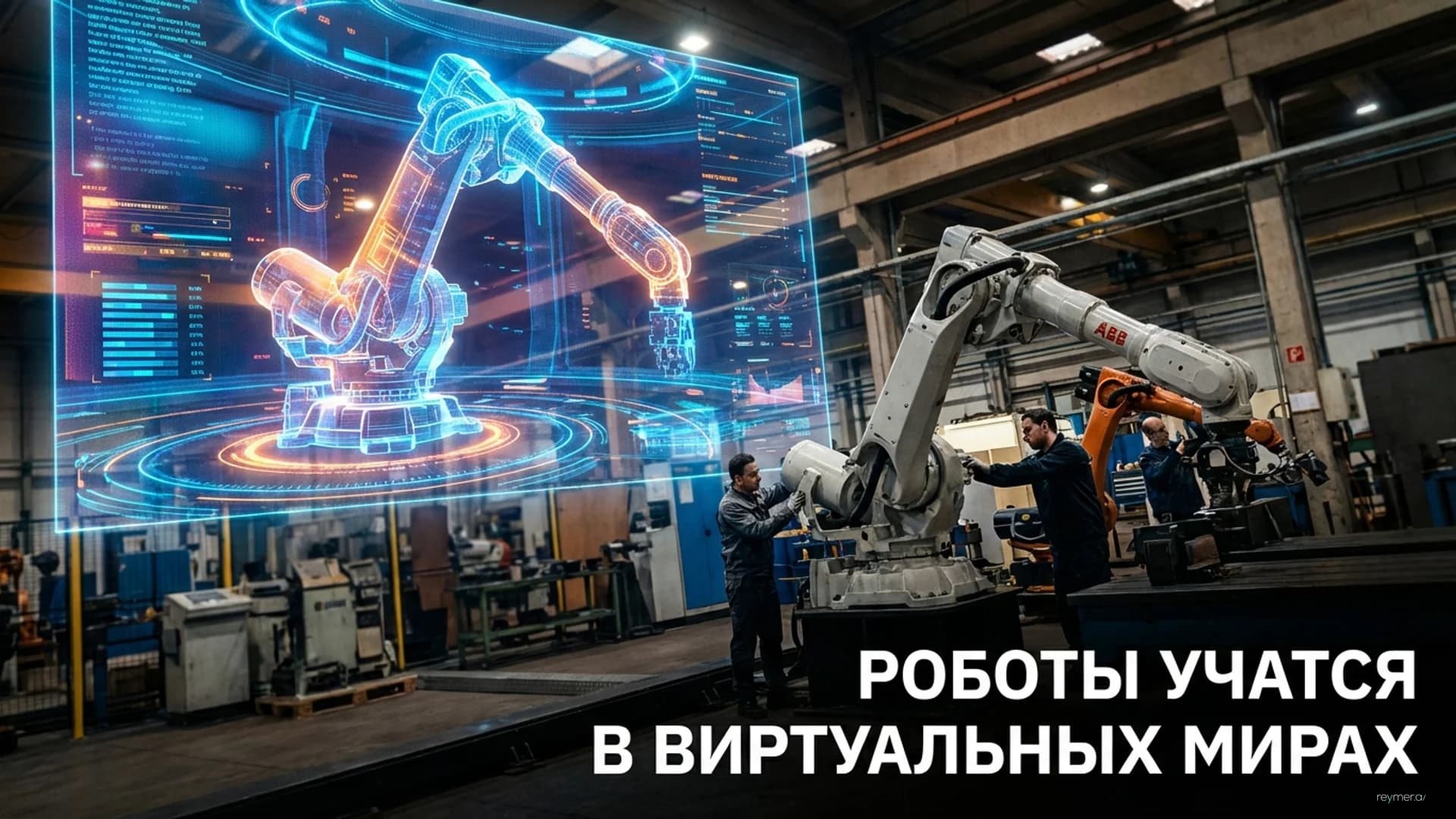 Симуляция и реальность: как физический ИИ меняет промышленную робототехнику