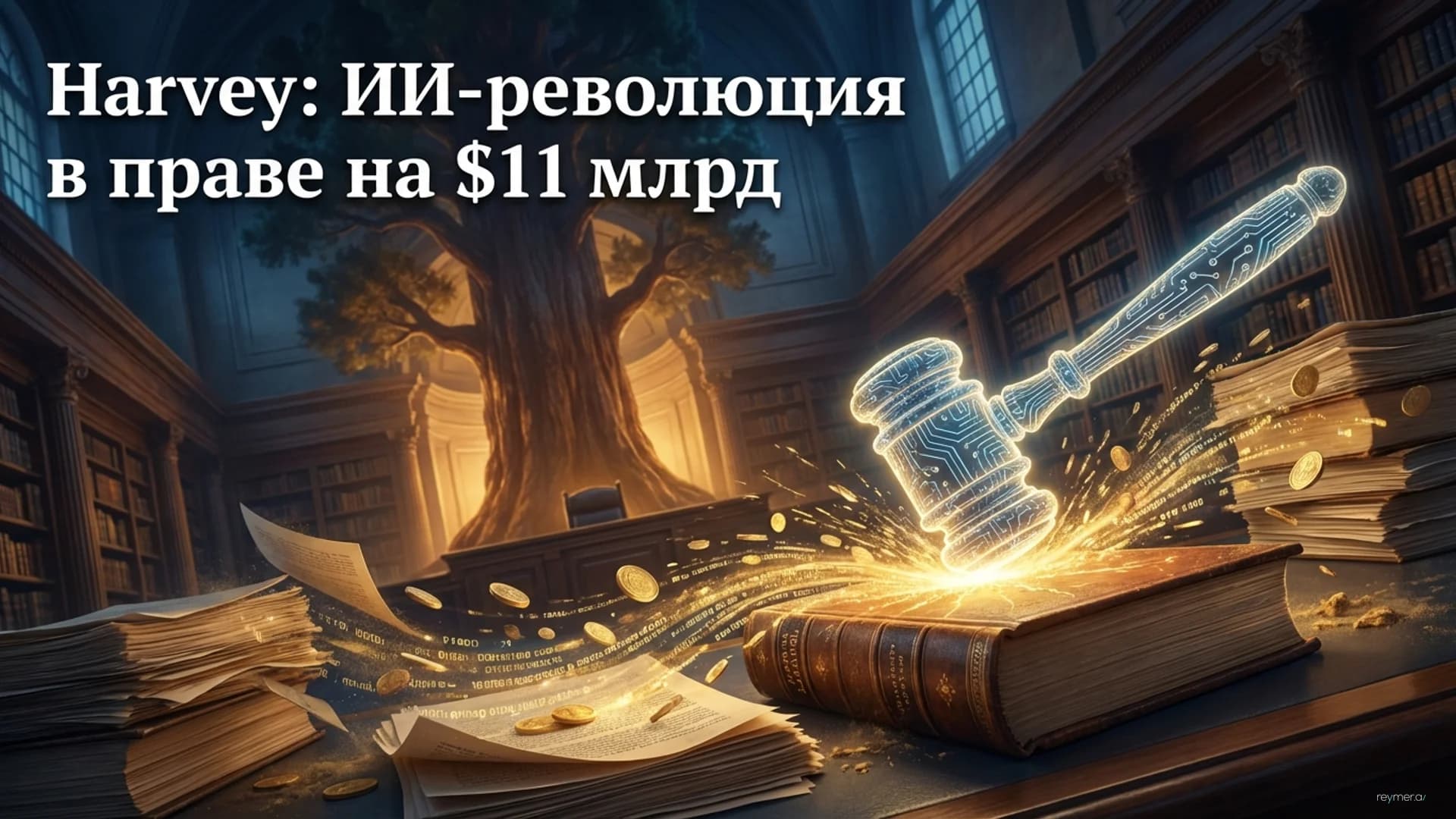 Оценка Harvey достигла 11 миллиардов долларов: почему инвесторы делают ставку на ИИ в юриспруденции