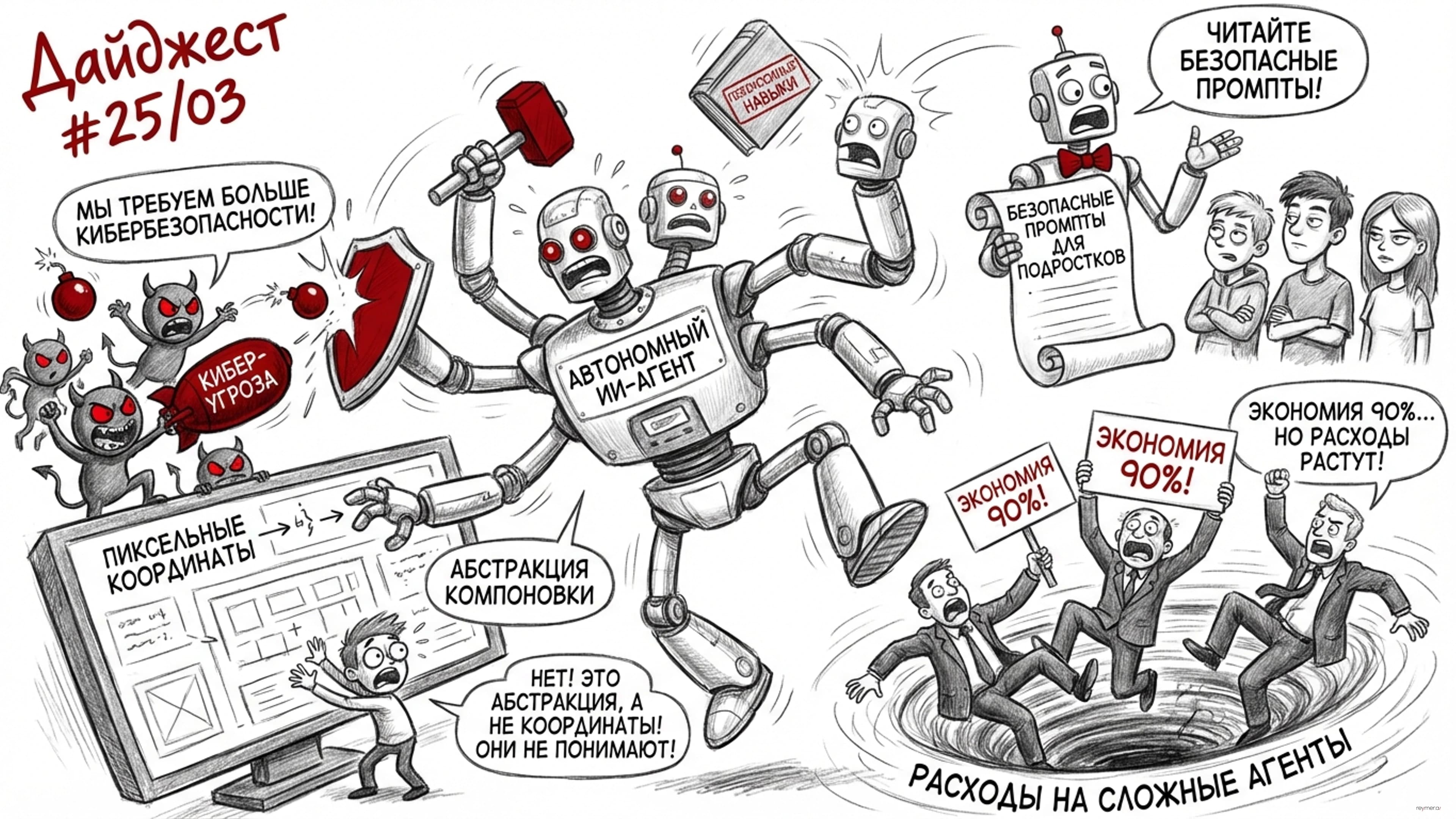 Эволюция ИИ: экономика агентов, безопасность и модульная разработка